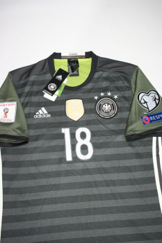 Adidas Deutschland Trikot 18 Joshua Kimmich Quali WM 2018 Away DFB Neu Herren L