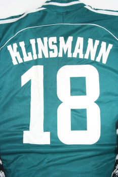 Adidas Deutschland Trikot 18 Jürgen Klinsmann WM 1998 Away DFB NEU Herren L