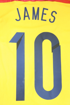 Adidas Columbia Jersey 10 James Rodriguez WC 2014 Home yellow NEW men's XL
