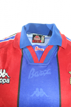 Preview: Kappa Fc Barcelona Trikot 9 Ronaldo 1995/96 Heim El fenomene Herren M oder L