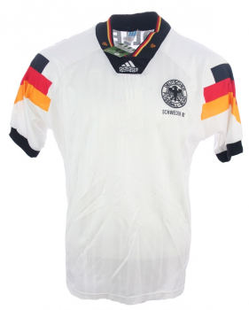 Adidas Deutschland Trikot 1992 EM Euro 92 Heim Weiß DfB Herren S