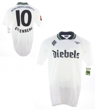 Reebok Borussia Mönchengladbach Trikot 10 Stefan Effenberg 1995/96 BMG Weiß M/XL