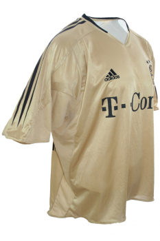 Adidas FC Bayern München Trikot 2004/06 Gold T-Com Herren S/M/L/XL/2XL & 176 cm