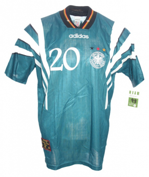 Adidas Deutschland Trikot 20 Oliver Bierhoff 1996 Euro 96 Away DfB Herren XL