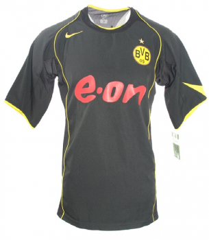Nike Borussia Dortmund Trikot 14 Ebi Smolarek 2004/05 Schwarz E-On BVB Herren XL