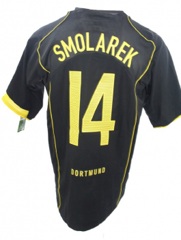 Nike Borussia Dortmund Trikot 14 Ebi Smolarek 2004/05 Schwarz E-On BVB Herren XL