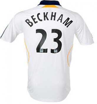 Adidas Los Angeles Galaxy Trikot 23 David Beckham 2007/08 Herren S oder XL