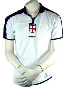 Umbro England Trikot Euro 2004 Wende Trikot Weiß Herren XL