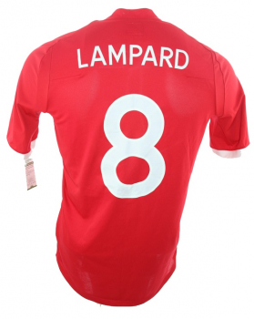 Umbro England Trikot 8 Frank Lampard WM 2010 away rot Herren M/L