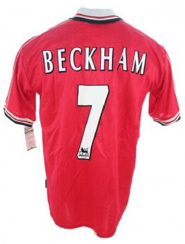 Preview: Umbro Manchester United Trikot 7 David Beckham 1998/99 Sharp Herren XL