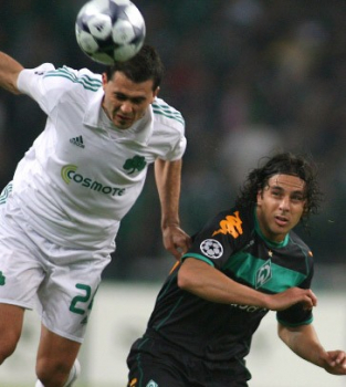 Kappa SV Werder Bremen Trikot 24 Claudio Pizarro 2008/09 Schwarz CL Herren S