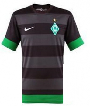 Nike SV Werder Bremen Trikot schwarz 2012/2013 auswärts ohne Sponsor Herren S