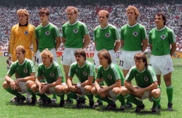 Adidas Alemania camiseta 1976-1982 verde DFB senor M