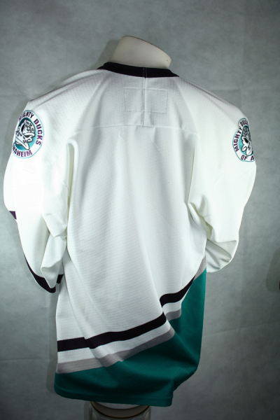 Nike Anaheim Mighty Ducks Trikot NHL Eishockey Weiß Movie Herren S/M/L/XL/XXL