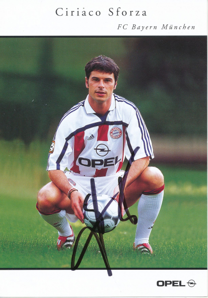 Adidas FC Bayern München Trikot 10 Ciriaco Sforza 2000/01 CL Sieg Away Opel Weiß Rot Herren XL