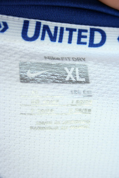 Nike Manchester United Trikot 7 Cristiano Ronaldo 2008/09 AIG Neu Weiß Herren XL