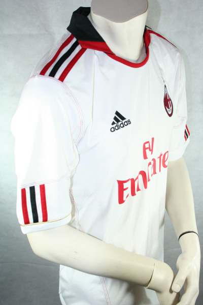 Adidas AC Mailand Trikot 33 Thiago Silva  2010/2011 Weiß Bwin Herren L