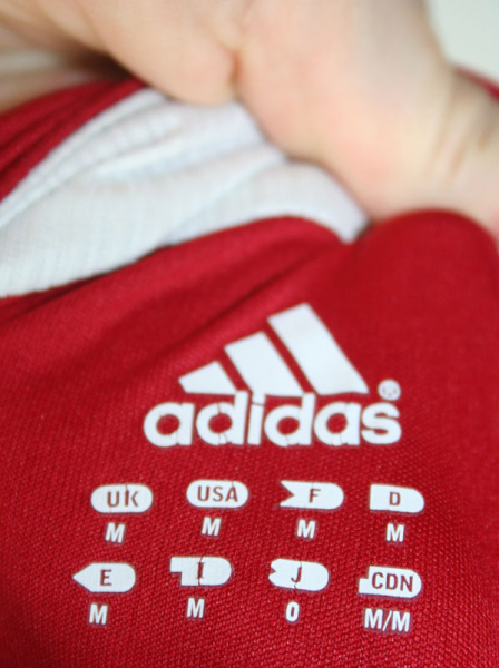 Adidas Dänemark Trikot DBU WM 2006 und quali Euro 2008 heim rot Herren M