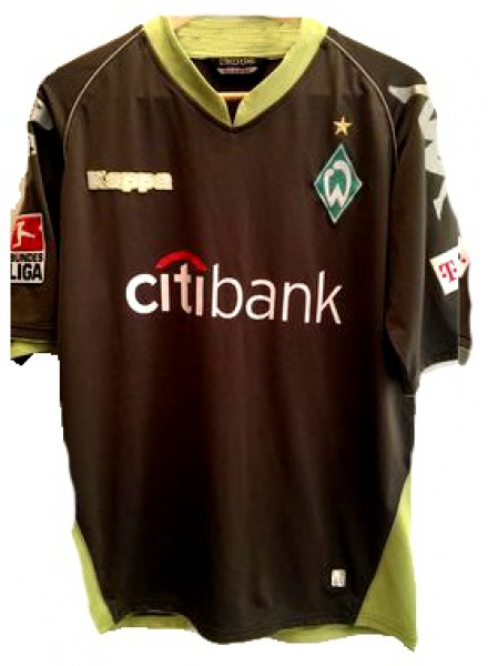 Kappa SV Werder Bremen Trikot 22 Thorsten Frings 2007/08 Citibank Match worn Spielertrikot Herren XXL/2XL