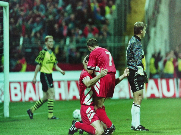 Adidas 1.FC Kaiserslautern camiseta FCK Oki 1994/95 señor  S o M