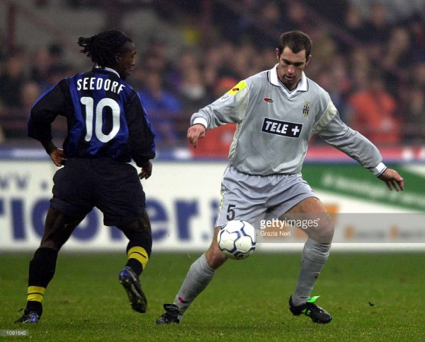 Nike Inter Mailand Trikot 10 Clarence Seedorf 2001/02 heim Herren XXL