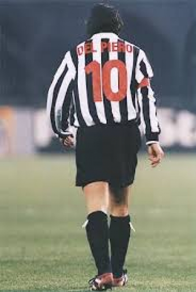 Kappa Juventus Turin Trikot 10 Alessandro Del Piero 1998/99 Liberta Digitale + Herren L