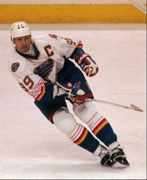 Starter St. Louis Blues Gameworn Trikot 99 Wayne Gretzky Herren L