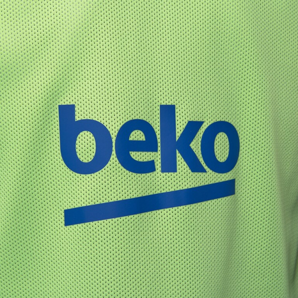 Nike FC Barcelona Trikot 10 Lionel Messi 2016/17 Beko Matchworn Gelb Training Shirt Herren XL