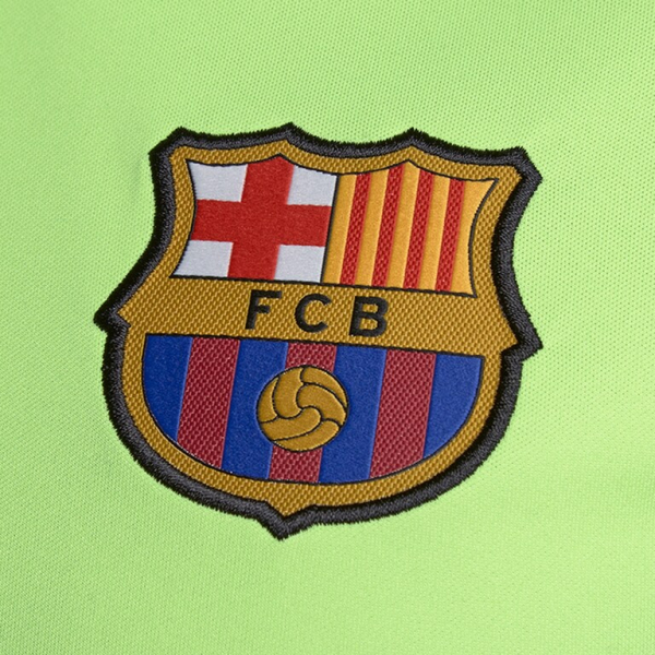 Nike FC Barcelona Trikot 10 Lionel Messi 2016/17 Beko Matchworn Gelb Training Shirt Herren XL