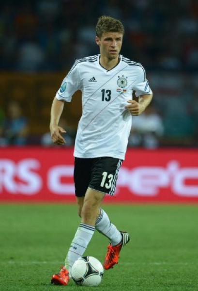 Adidas Germany Jersey 13 Thomas Müller WC 2012 White women XXS 32