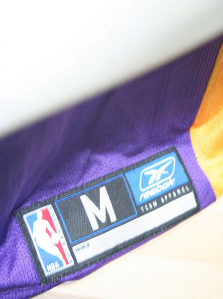 Reebok L.A Los Angelas Lakers Trikot 34 Shaquille O'Neil NBA blau Away Herren M