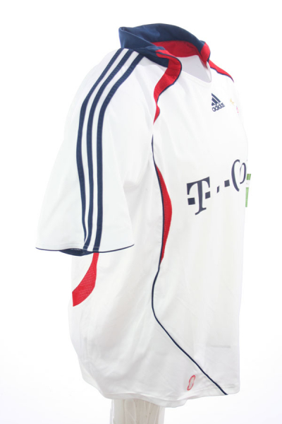 Adidas FC Bayern München jersey 69 Bixente Lizarazu 2006/07 T-com white men's M o XL