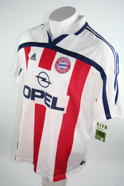 Adidas FC Bayern München Trikot 11 Stefan Effenberg 2000-2002 CL Away Herren M/XXL