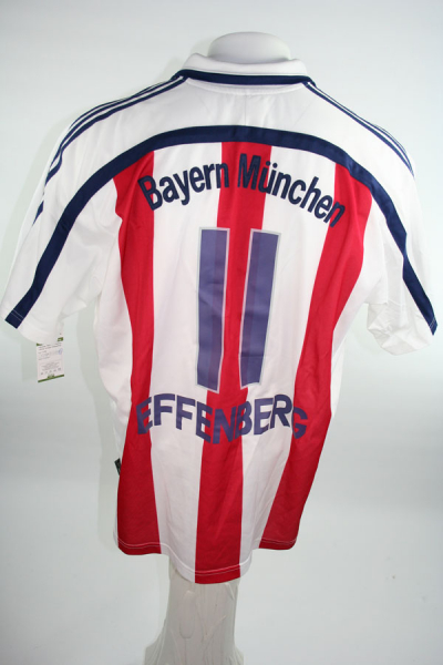 Adidas FC Bayern München Trikot 11 Stefan Effenberg 2000-2002 CL Away Herren M/XXL