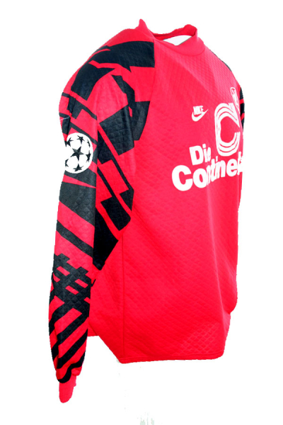 Nike Borussia Dortmund Torwart Trikot 1 Stefan Klos 1995/96 CL BVB Continentale Rot Herren M