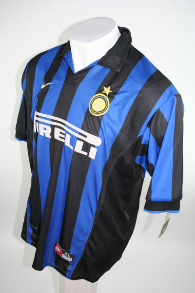 Nike Inter Mailand Trikot 10 Roberto Baggio 1998/99 CL Pirelli Herren XL