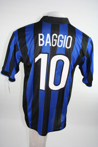 Nike Inter Mailand Trikot 10 Roberto Baggio 1998/99 CL Pirelli Herren XL