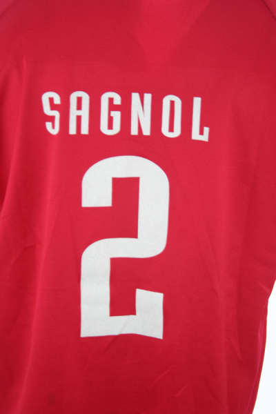 Adidas FC Bayern München Trikot 2 Willy Sagnol CL Sieger 2001 Opel Herren XL