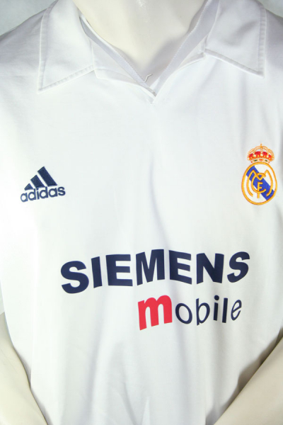 Adidas Real Madrid Trikot 7 Raul 2002/03 Siemens 100 Jahre Home Herren XL