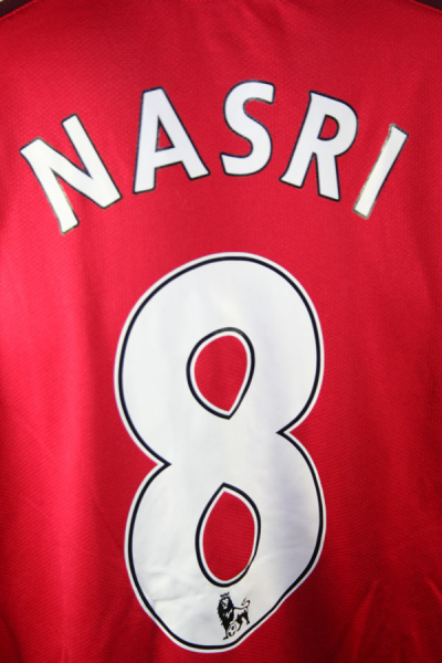 Nike Arsenal London Trikot 8 Samir Nasri 2008-10 Fly Emirates Herren XL