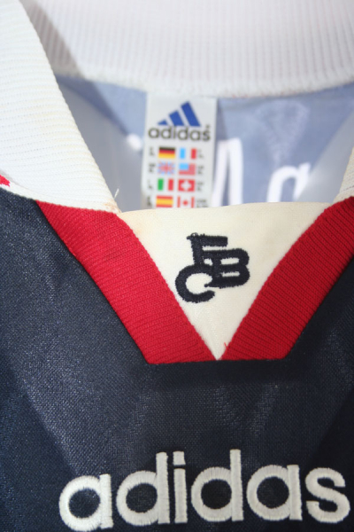 Adidas FC Bayern München Trikot 5 Thomas Helmer 1997-1999 Signiert Opel Herren XL