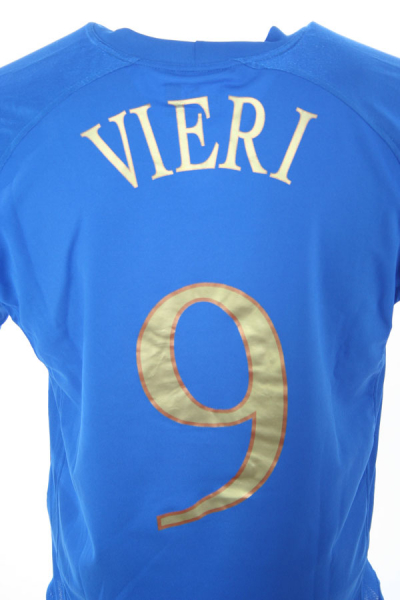 Puma Italia camiseta 9 Christian Vieri Eur 2004 senor XL