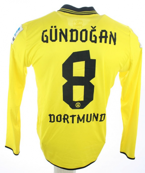 Puma Borussia Dortmund Trikot 8 Ilkay Gündogan 2012/13 BVB Evonik Matchworn Herren L