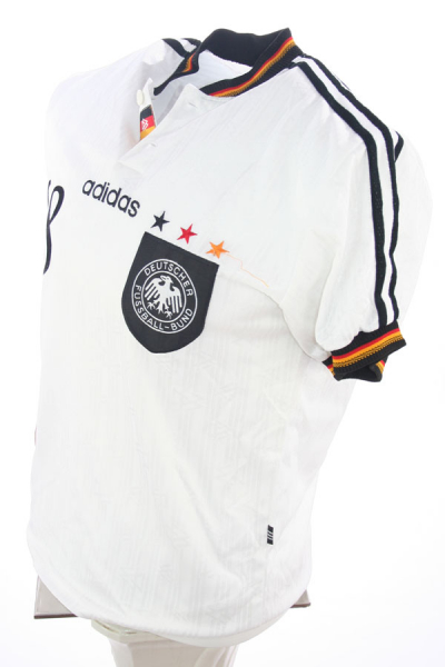Adidas Deutschland Trikot 18 Jürgen Klinsmann 1996 Euro 96 Match worn DfB Herren S oder XL