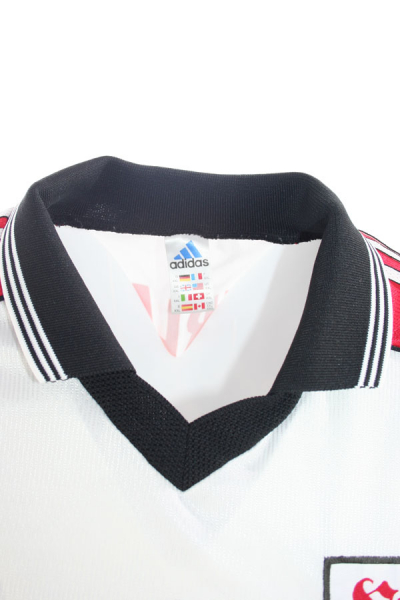 Adidas VfB Stuttgart Trikot 5 Frank Verlaat 1998/99 Match worn Heim Herren 2XL/XXL
