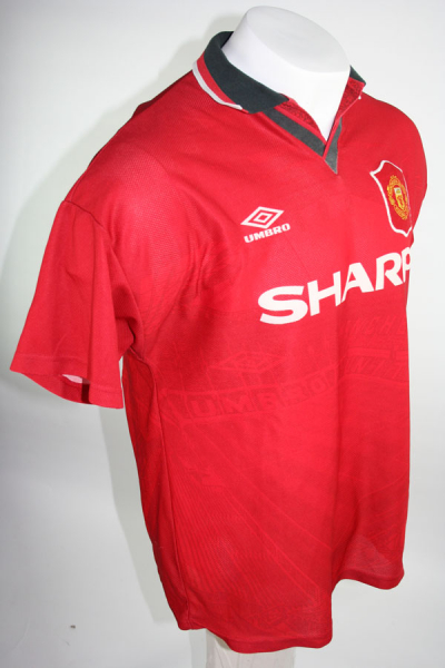 Umbro Manchester United jersey 7 Eric Cantona 1994/95 matchworn sharp red men's XXL/2XL