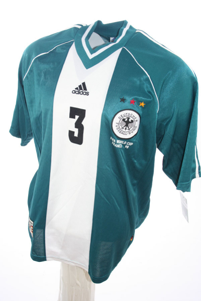 Adidas Deutschland Trikot 3 jörg Heinrich WM 1998 Away DFB Neu Herren XL