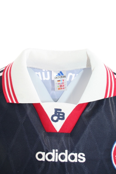 Adidas FC Bayern München Trikot 9 Giovane Elber 1997/98 Opel Heim Herren L B-Ware