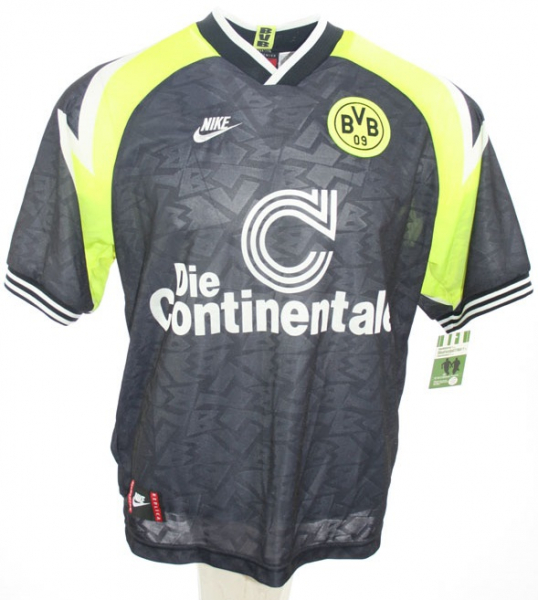 Nike Borussia Dortmund jersey champion 1995/96 BvB black men's L