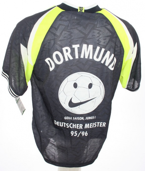 Nike Borussia Dortmund jersey champion 1995/96 BvB black men's L